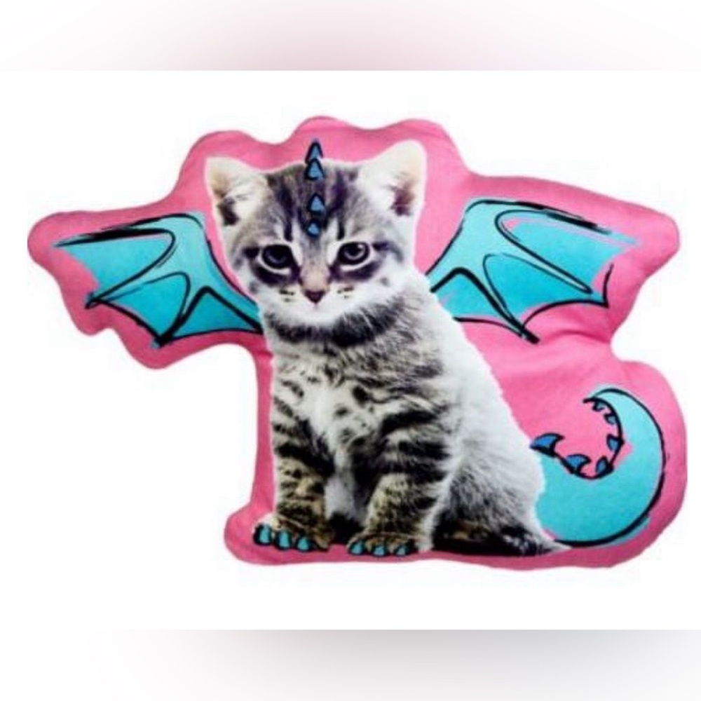 NWT - Cute Plus Dragon Cat Pillow